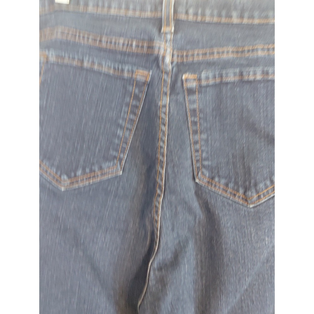 NYDJ Tummy Tuck Jeans Women's Size 18 Blue Denim Wide Leg Boho Western Y2k - Picture 5 of 11